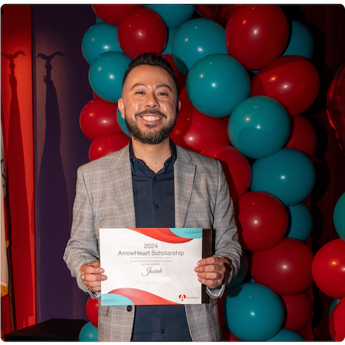 scholarship winner